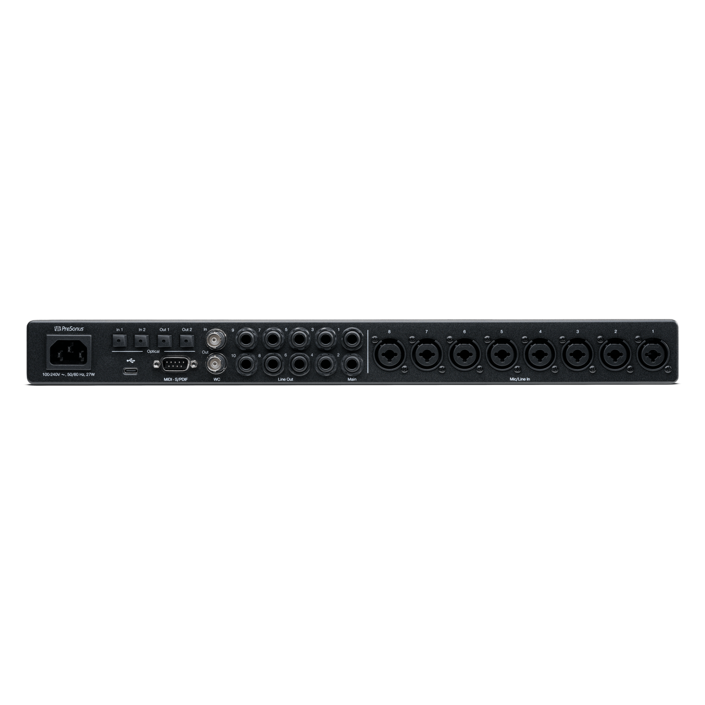 PreSonus Quantum HD 8 USB-C Audio Interface 4