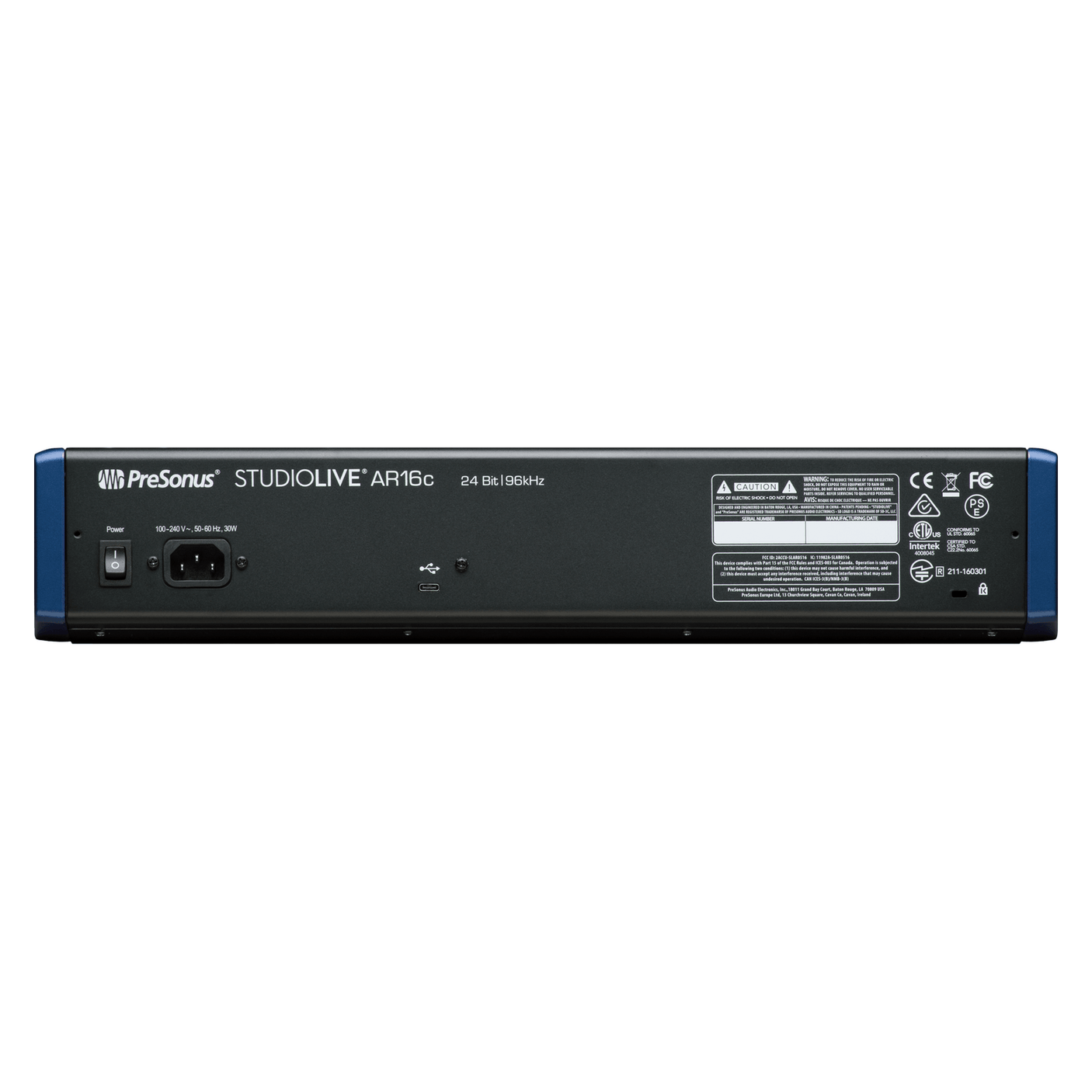 PreSonus StudioLive AR16c Analogue Mixer with USB-C Audio Interface 2