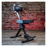 Quiklok DX749 Adjustable Musicians Stool With Backrest & Footrest 5