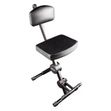 Quiklok DX749 Adjustable Musicians Stool With Backrest & Footrest 1