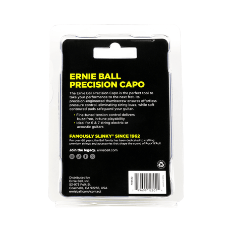 Ernie Ball Precision Capo - Bronze P09632 4