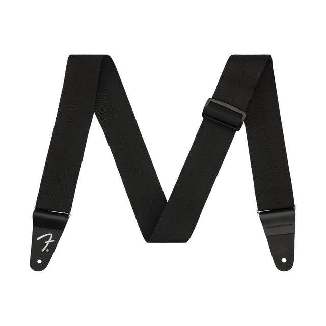 Fender Polypro Guitar Strap, Adjustable from 34”-59" - Black 1