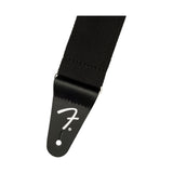 Fender Polypro Guitar Strap, Adjustable from 34”-59" - Black 2