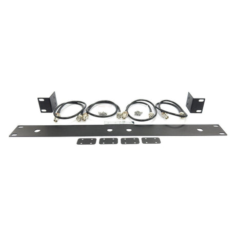 Q-Audio 1U 19" Rack Mount Kit For 2 x QWM 1960 V3 Receivers 1