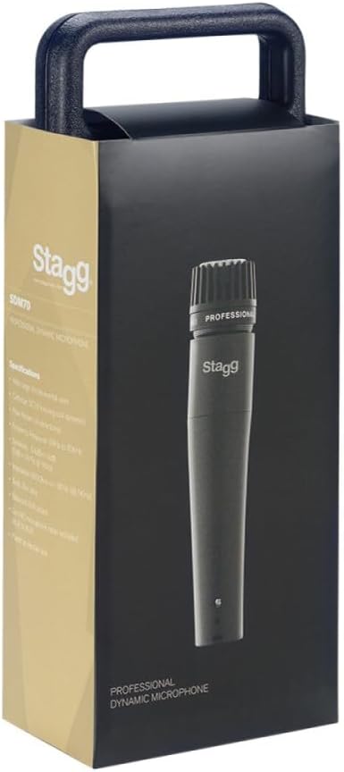 Stagg SDM70 - Multipurpose Cardioid Dynamic Microphone with DC18 Cartridge 2
