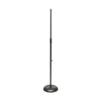 Stagg MIS-1120BK Round Base Adjustable Microphone Stand – Black 1