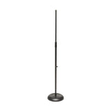 Stagg MIS-1120BK Round Base Adjustable Microphone Stand – Black 1