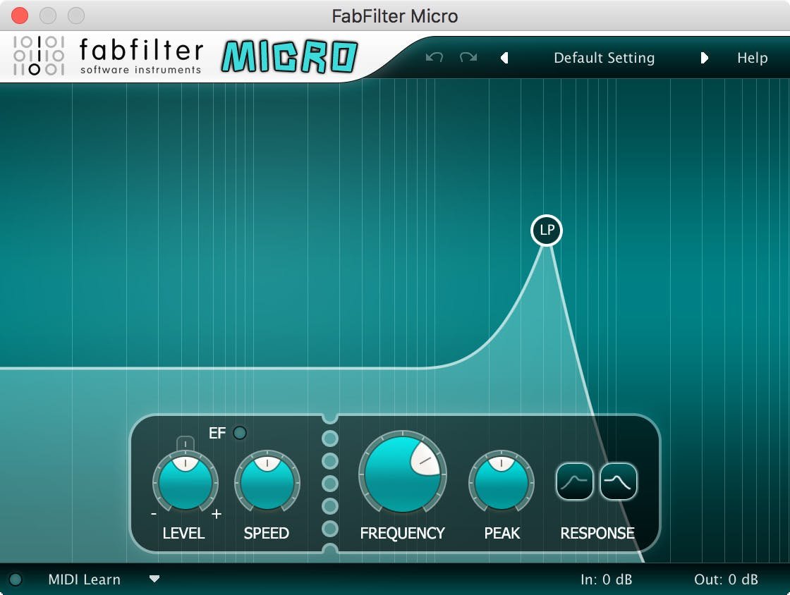 FabFilter Micro Filter Plug-In (Download)