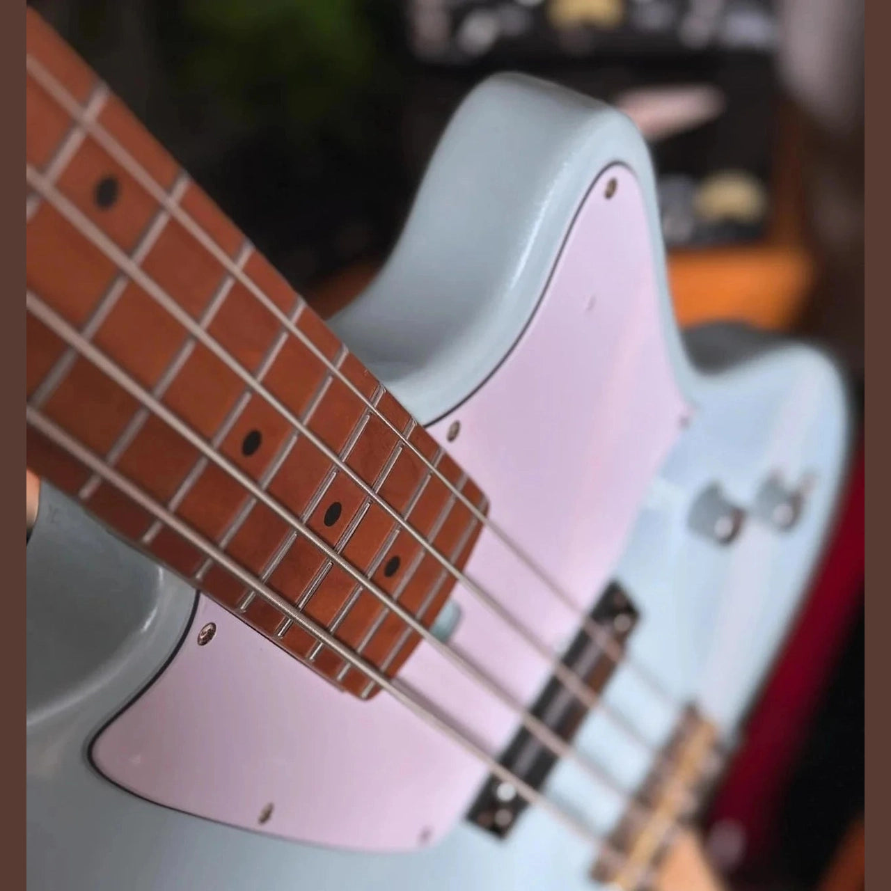 Ashdown Roasted Saint Soap Bass Guitar - Ice Blue 6