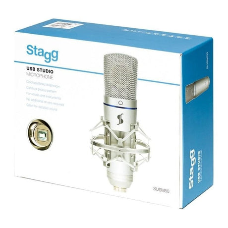 Stagg SUSM50 Large-Diaphragm USB Condenser Microphone 5