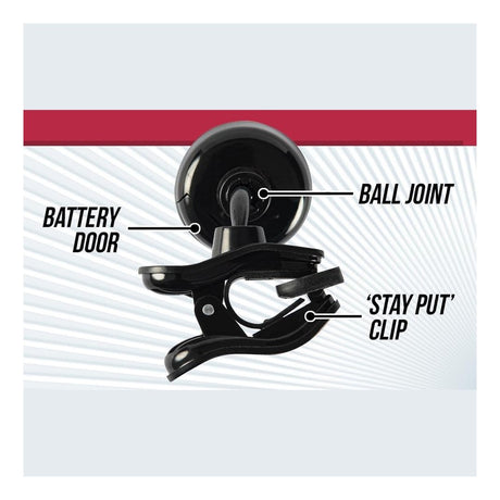 Snark SN99X Rechargeable Clip-On Chromatic Tuner Black 7