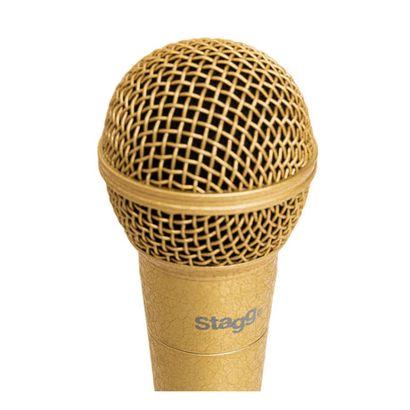 Stagg SDM50 Gold Limited Edition - Professional Cardioid Dynamic Microphone 2