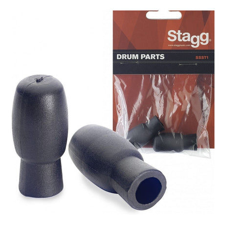 Stagg SSST1 Drum Stick Silent Rubber Tips 1 Pair 1