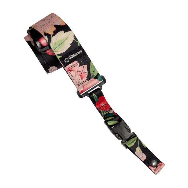 DiMarzio Steve Vai ClipLock® Guitar Strap - Standard Length Botanical 1