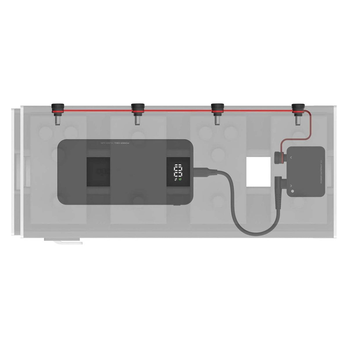D’Addario XPND Pedal Power Battery Kit – Portable Rechargeable Power Solution for Pedalboards 3