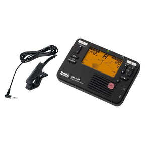 Korg TM-70C Combo Tuner Metronome with Contact Microphone - Black 1