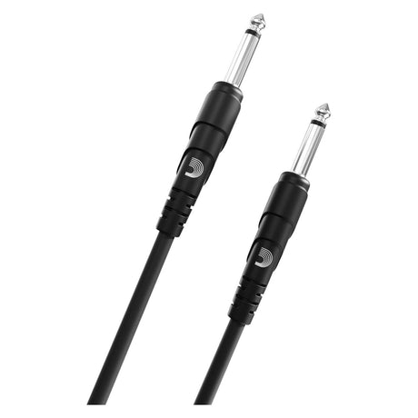 D'Addario Classic Series Instrument Cable - Straight 10ft / 3m, Black 3