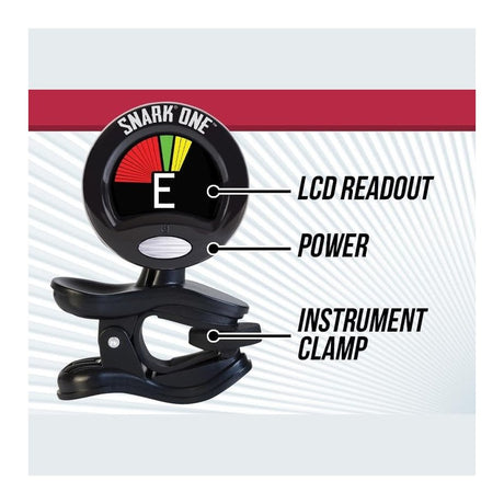 Snark SN99X Rechargeable Clip-On Chromatic Tuner Black 6
