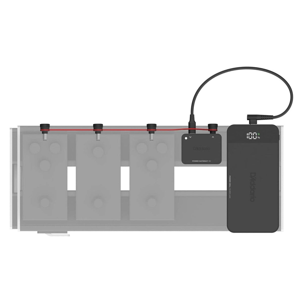 D’Addario XPND Pedal Power Battery Kit – Portable Rechargeable Power Solution for Pedalboards 2
