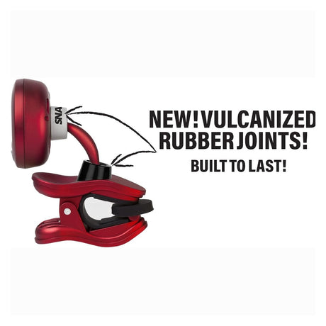 Snark SN2RE Rechargeable Clip-On Chromatic Tuner Red 4