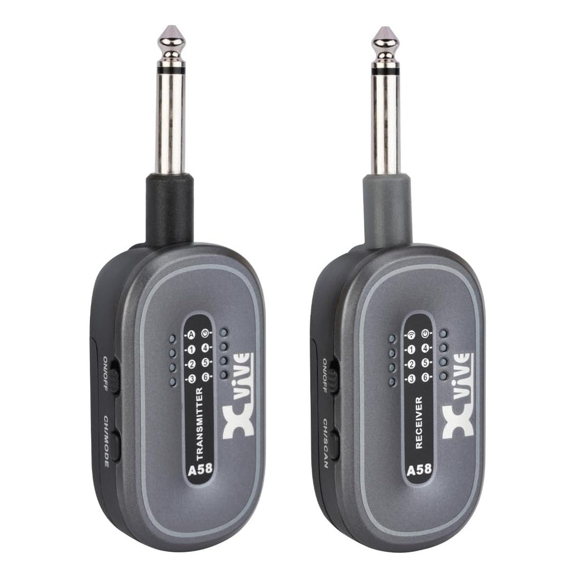 Xvive A58 5.8GHz Wireless Guitar System – Grey 2