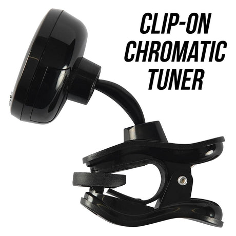 Snark SN99X Rechargeable Clip-On Chromatic Tuner Black 3