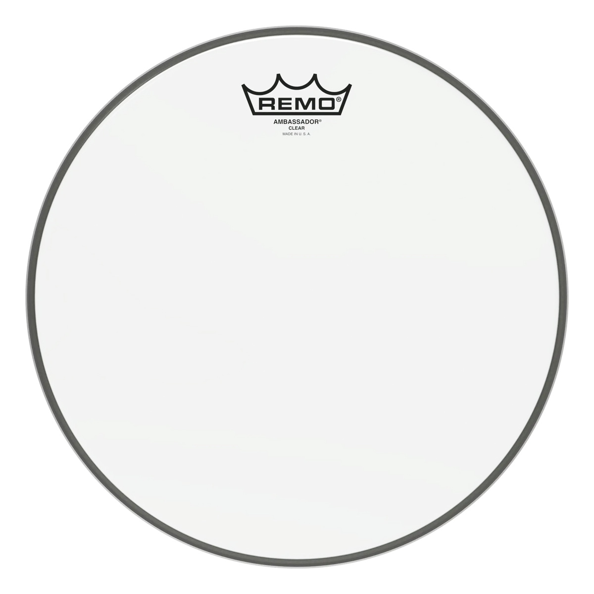 Remo 12" Ambassador Clear Tom & Snare Drum Head – BA-0312-00 1