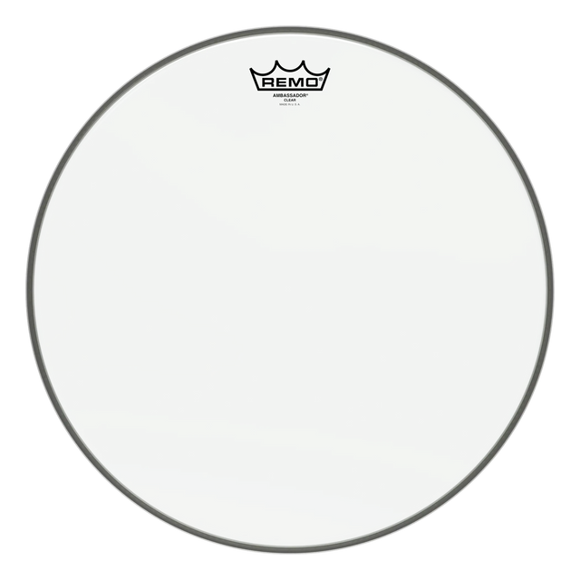 Remo 16" Ambassador Clear Tom & Snare Drum Head – BA-0316-00 1