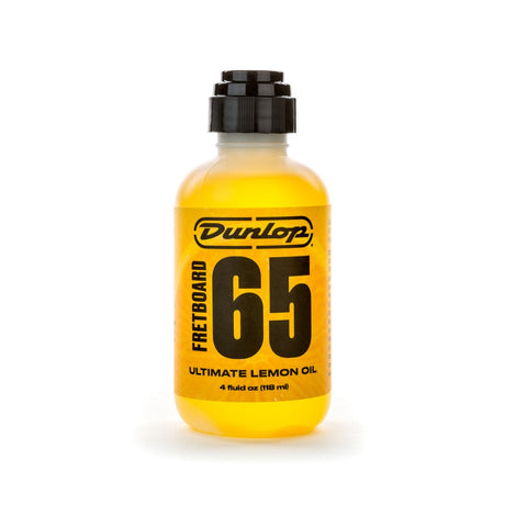 Jim Dunlop 65 Guitar Fretboard Lemon Oil Cleaner - 4oz Fluid Bottle 1