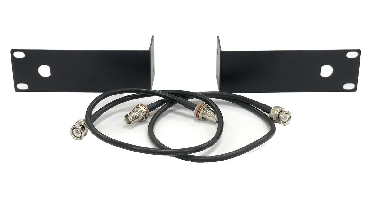 Q-Audio 1U 19" Rack Mount Kit For 1 x QWM 1960 V3 Receiver