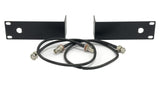 Q-Audio 1U 19" Rack Mount Kit For 1 x QWM 1960 V3 Receiver