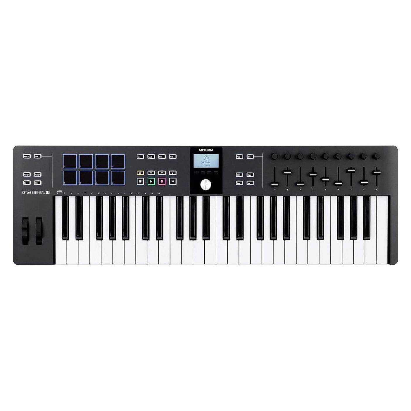 Arturia KeyLab Essential Mk3 - 49 Key MIDI Controller Keyboard Black or White 7