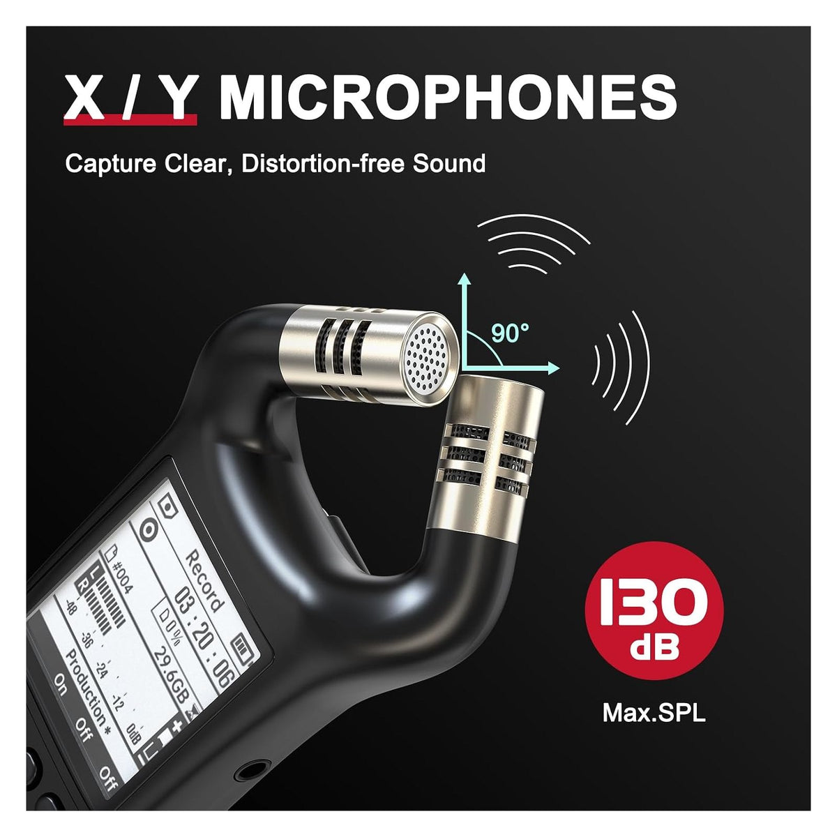 Xvive XV1-R Portable Stereo Recorder & USB Audio Interface 4