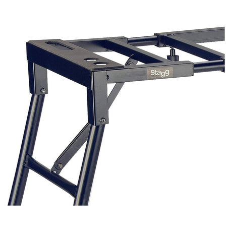 Stagg MXS-A1 - Foldable Adjustable Mixer and Keyboard Stand Black 2