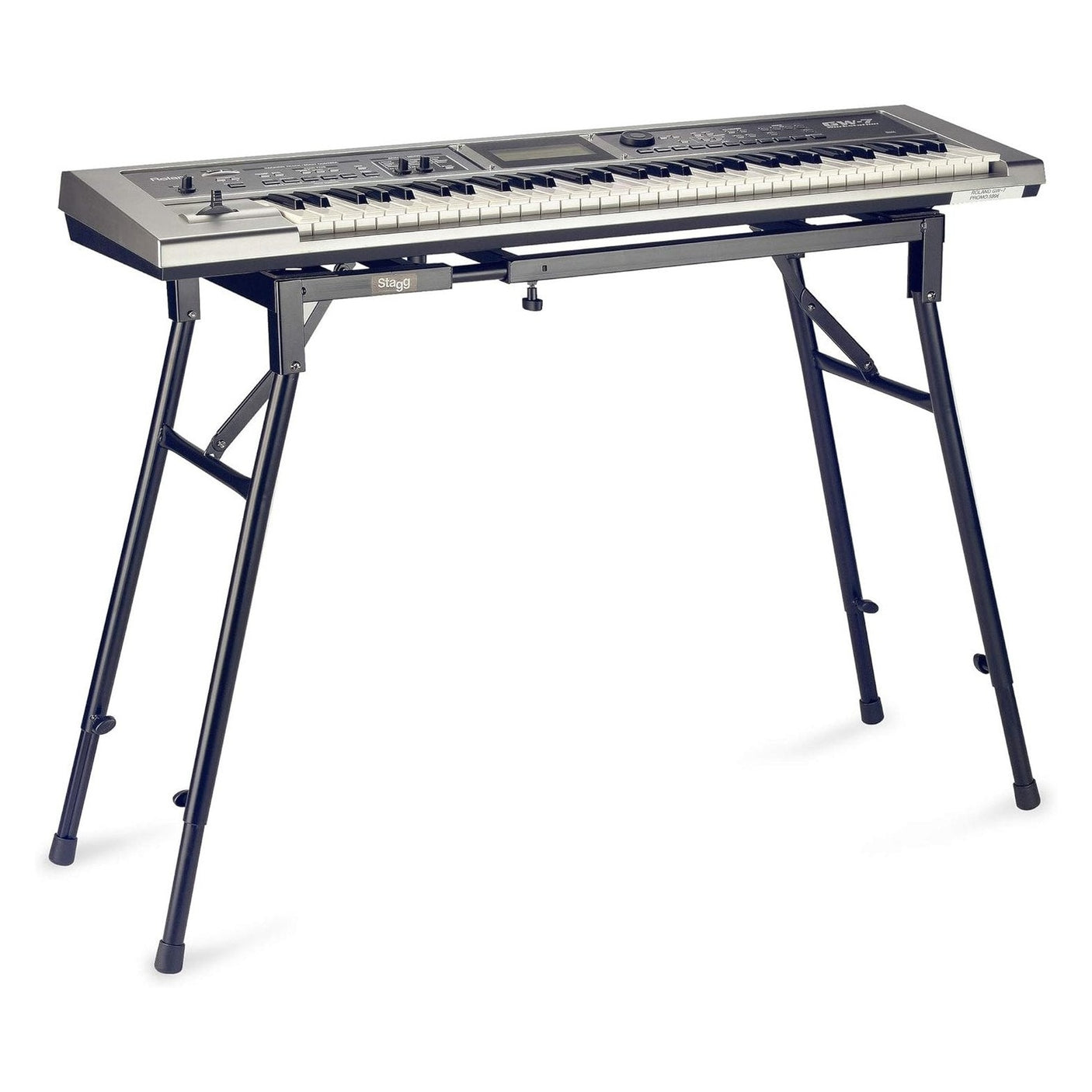 Stagg MXS-A1 - Foldable Adjustable Mixer and Keyboard Stand Black 3