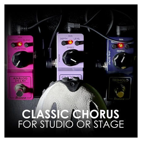 Ibanez Stereo Chorus Mini Guitar Pedal CSMINI 7