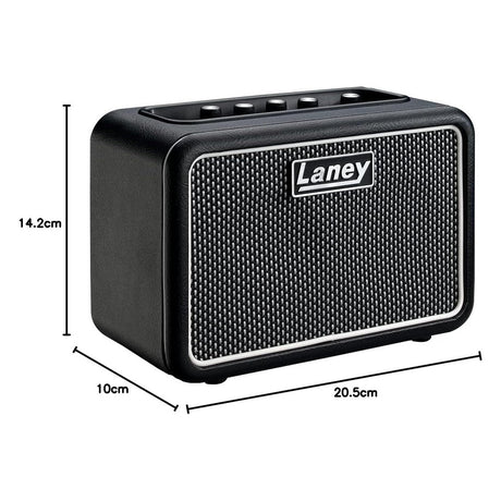 Laney MINI-STB-SUPERG-2 - Battery Powered Bluetooth Practice Guitar Amplifier 8