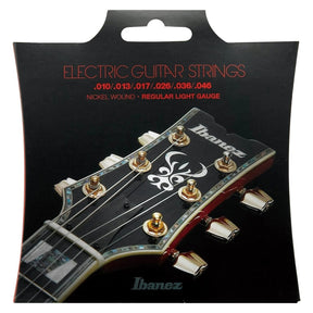 Ibanez IEGS61 Electric Guitar Strings Regular Light Gauge, Silver 1