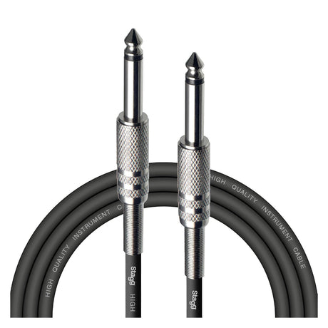 Stagg SGC3 S-Series Instrument Cable, Jack To Jack — 3m 1