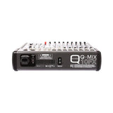 Q-Audio Q-MIX 10FX 10-Channel Mixer With 24 Digital Effects, USB Interface, Bluetooth And AUX Send — Mains-Powered Copy 3