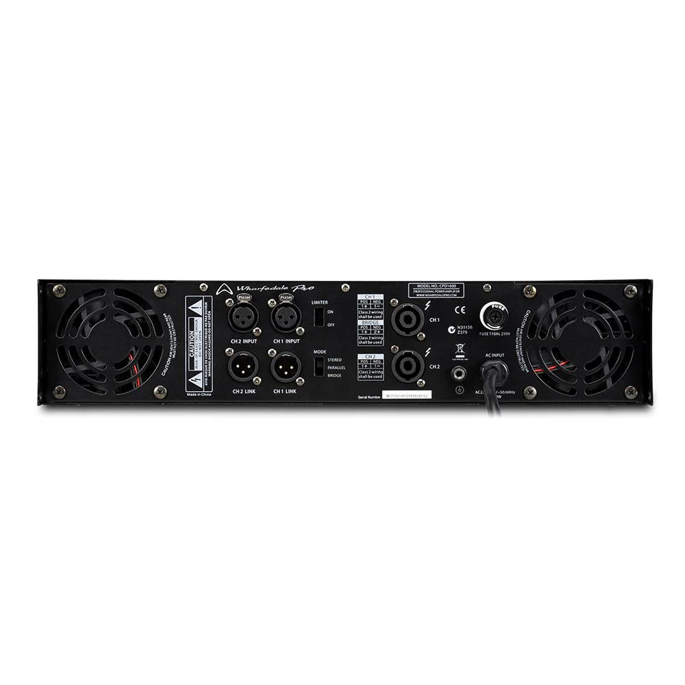 Wharfedale Pro CPD 1600 2 x 620W Stereo Power Amplifier 2