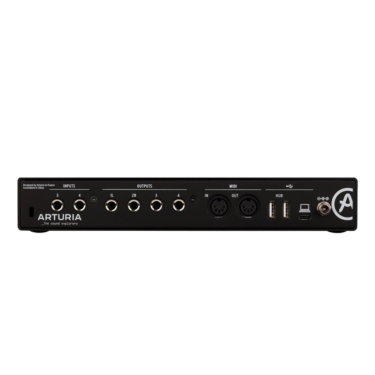 Arturia MiniFuse 4 USB-C Audio Interface - Black 4