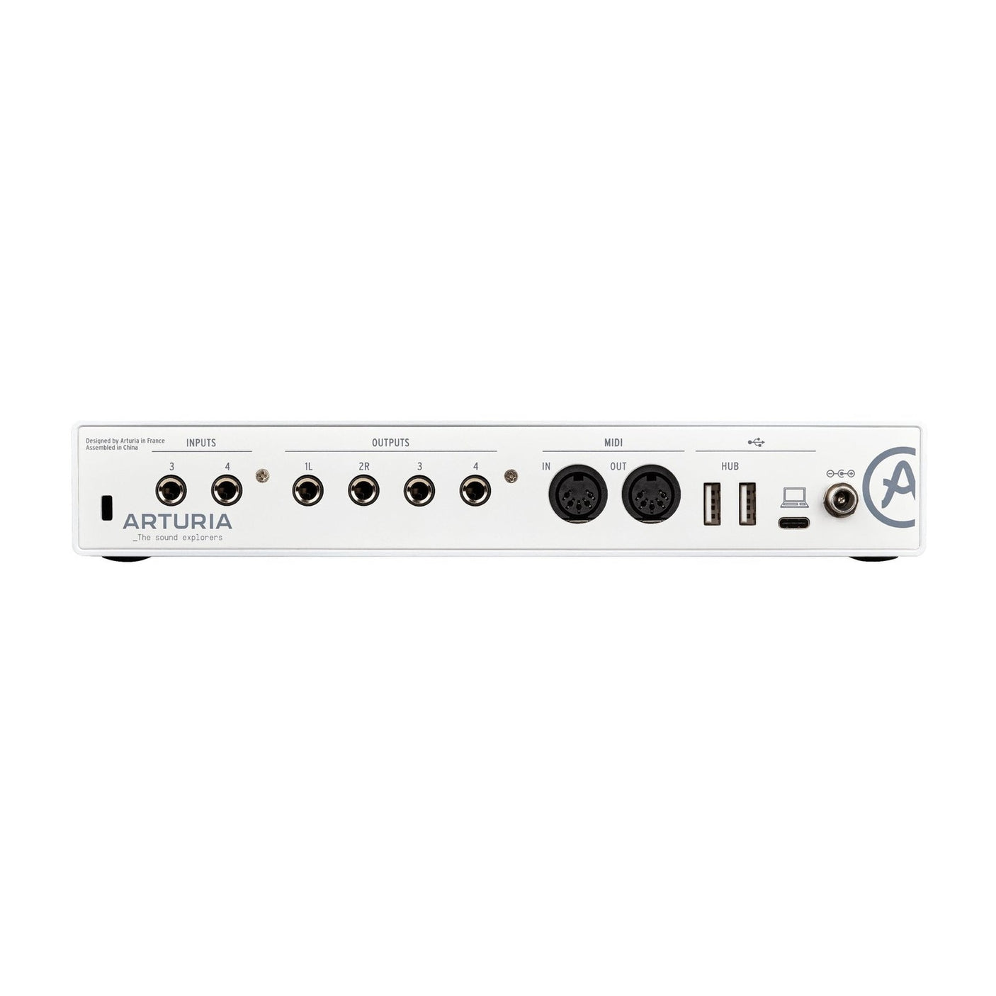 Arturia MiniFuse 4 USB-C Audio Interface - White 4