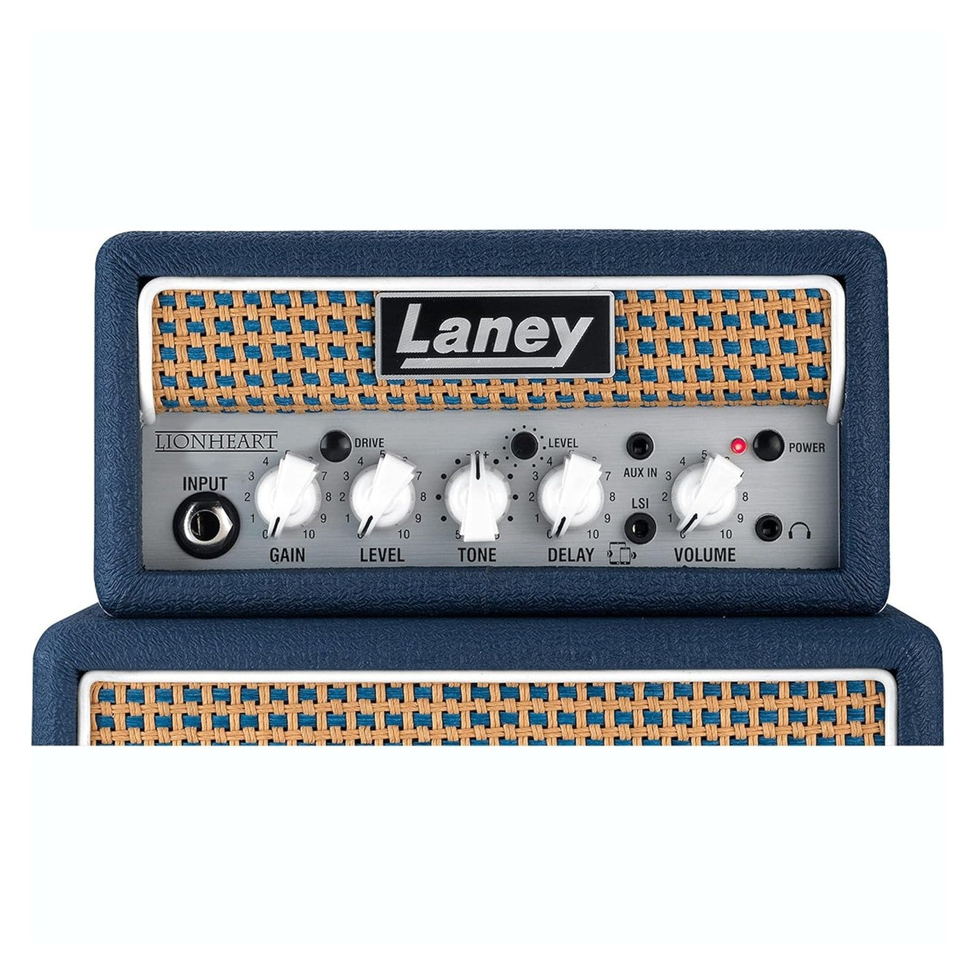 Laney Lionheart MINISTACK - Ultra-Compact Battery-Powered Mini Guitar Amp Stack with Smartphone Interface 3