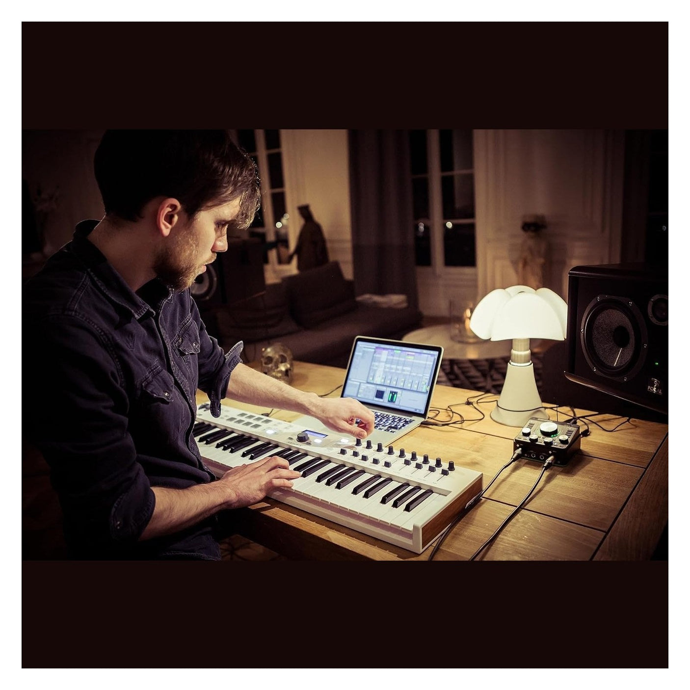 Arturia KeyLab Essential Mk3 - 61 Key MIDI Controller Keyboard Black or White 5