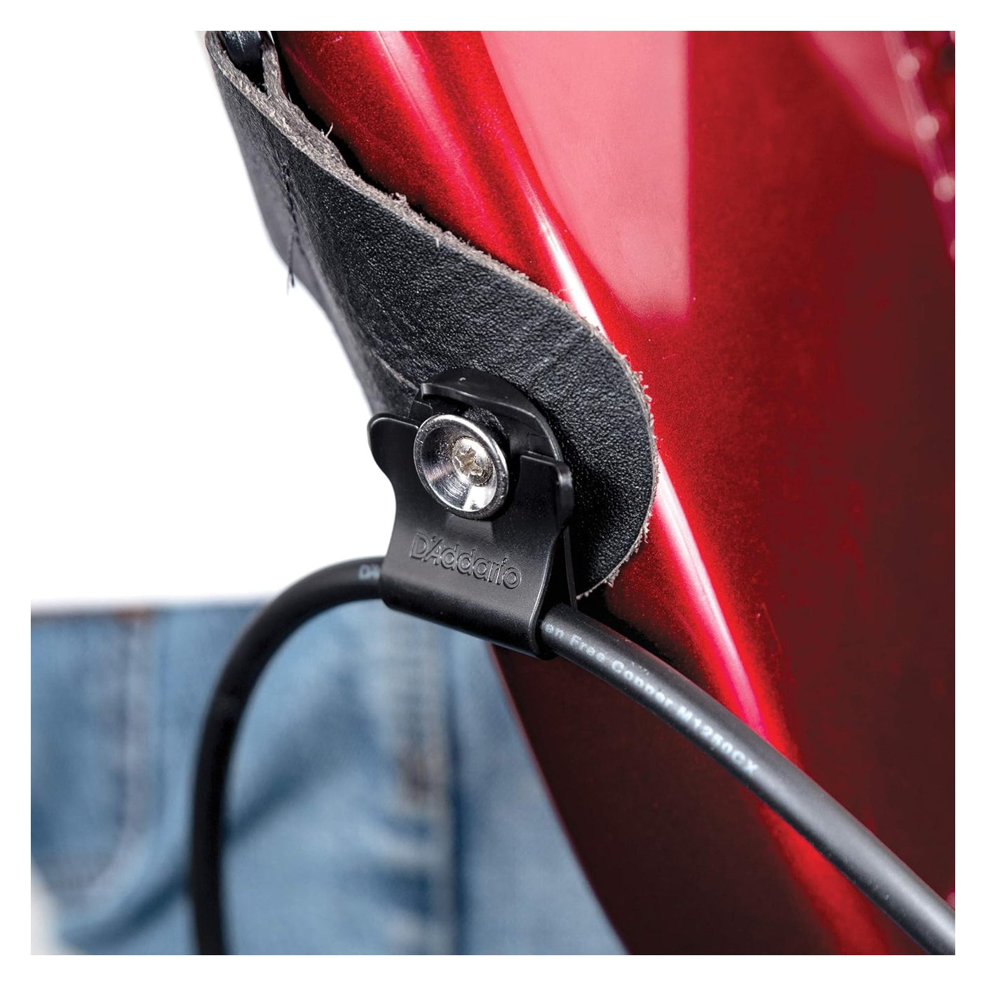 D’Addario Dual-Lock Strap Locks – Secure Guitar & Bass Strap Locking System Pair 3