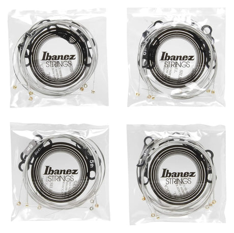 Ibanez PIEGS61 Nickel Wound Electric Guitar Strings — Light, 6-String, .010-.046 4-Pack 3