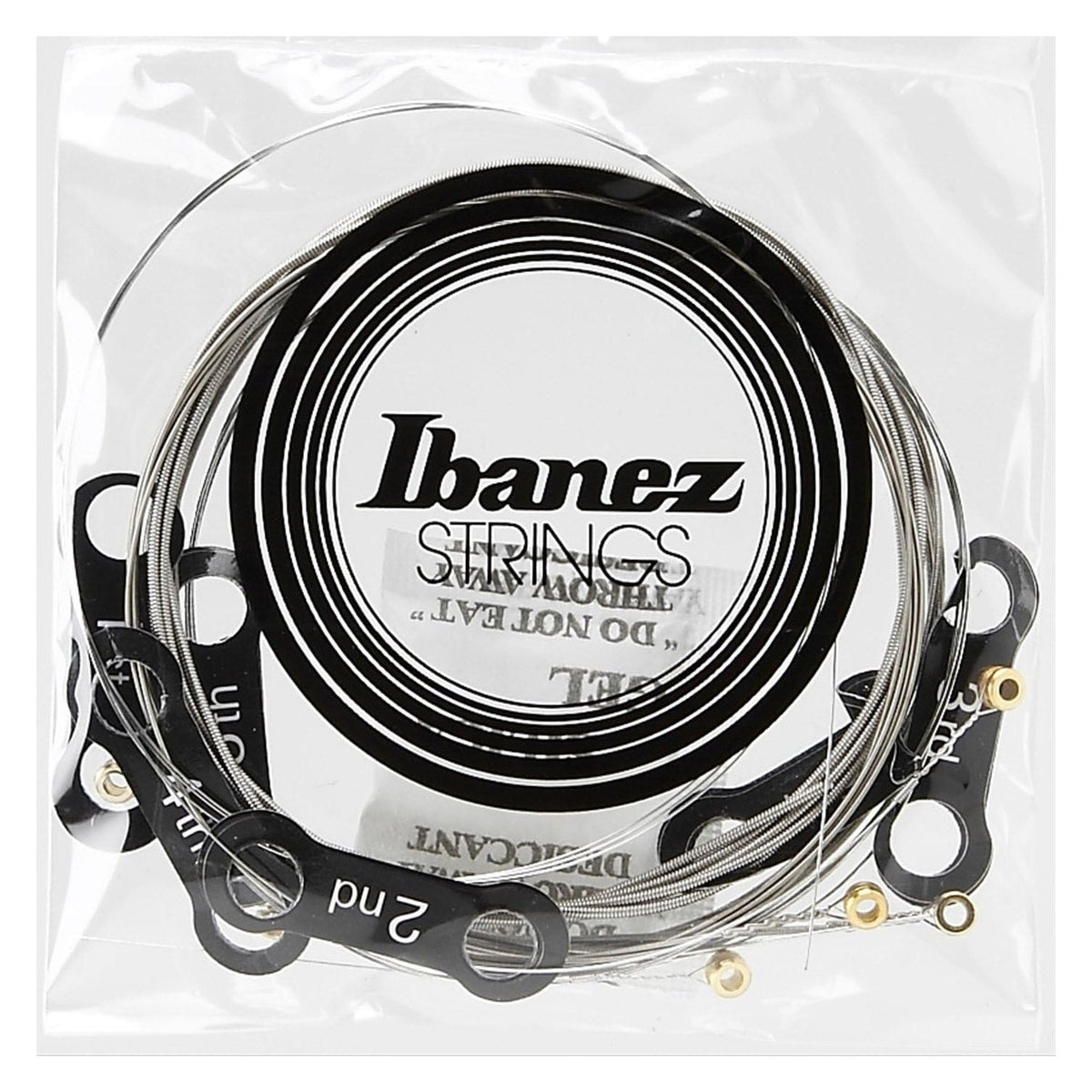 Ibanez IEGS6 Electric Guitar Strings Super Light Gauge, Silver 3