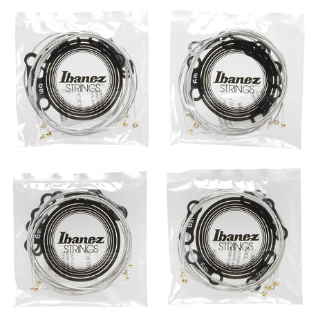 Ibanez PIEGS6 Nickel Wound Electric Guitar Strings — Super Light, 6-String, .009-.042 4-Pack 3