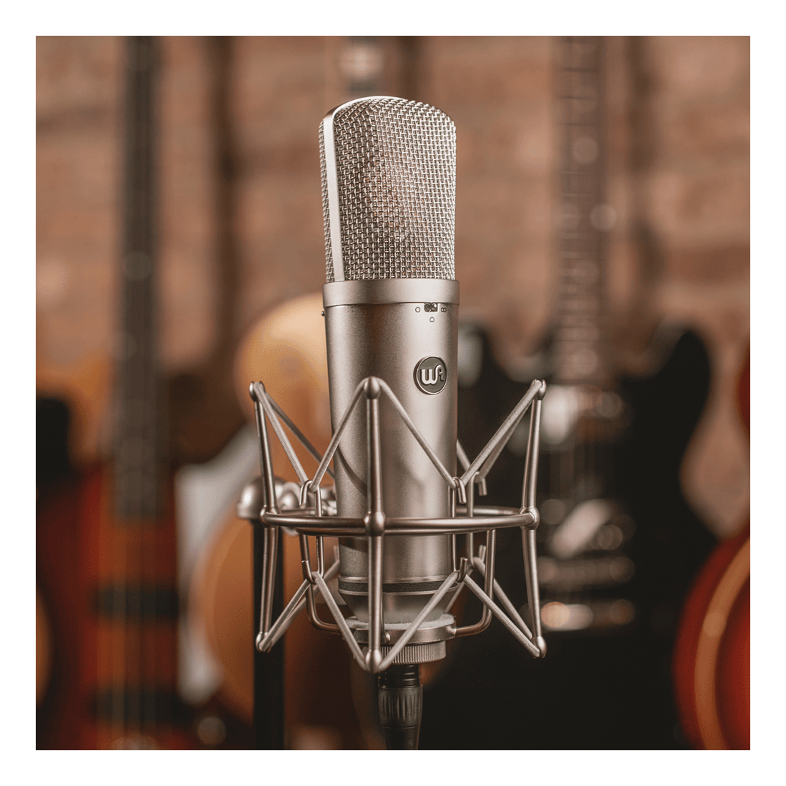 Warm Audio WA-87 R2 Large-Diaphragm Multi-Pattern Condenser Microphone Nickel 9